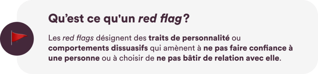 définition red flag